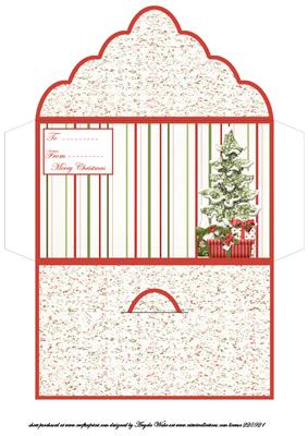 Christmas Tree Money Wallet