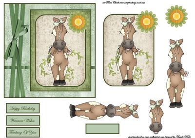 My Little Pony Lulu Card Front