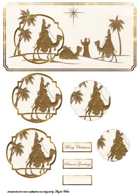 Three Kings from the Orient Dl Card