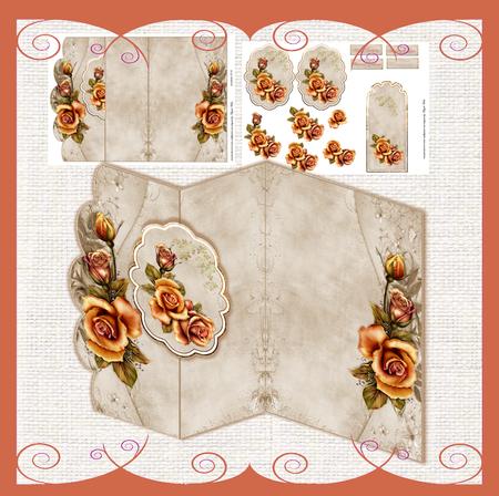 Copper Rose No Hole Scallop Mini Kit
