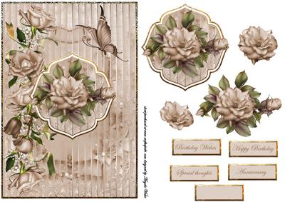Stemmed Roses Card Front