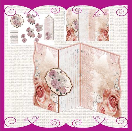 Rose Curved No Hole Mini Kit