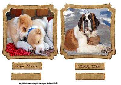 Dog Toppers, Puppies, St Bernard