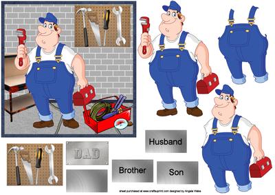 Dad My Hero DIY Man