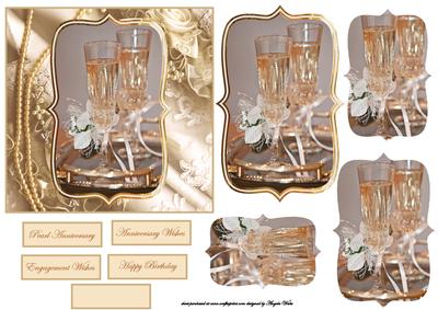 Pearl Anniversary Card Front