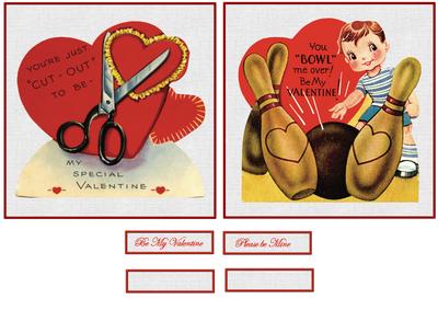 You Bowl Me Over Valentine Toppers