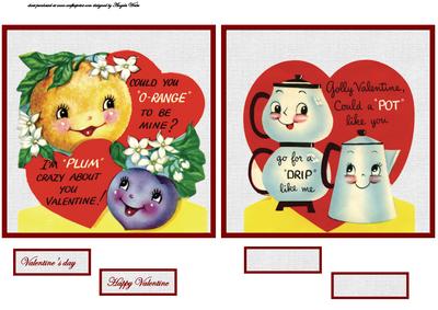 Vintage Valentine, Plum Crazy, Go for a Drip