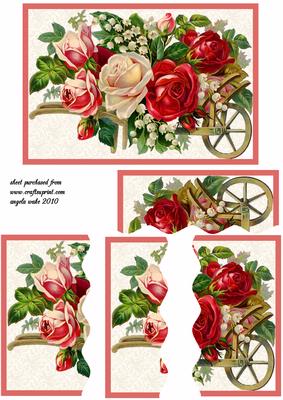 Wheelbarrow of Flowers