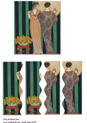 Art Deco Ladies Waiting for ?