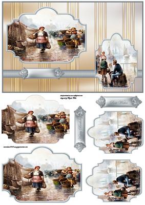 View of the Harbour Panel Card with Toppers
