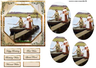 An Apple for the Boatman Card