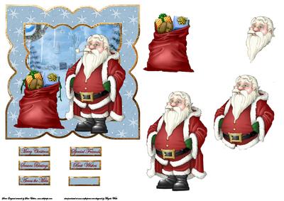 Santa Thinks That Sack is Too Heavy