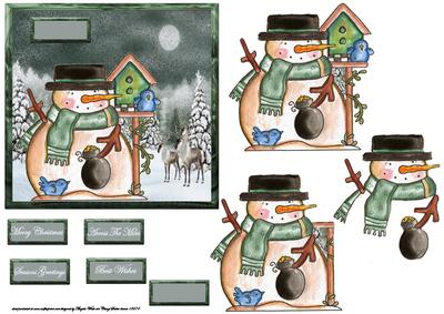 Snowman and the Reindeer