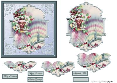 The Meaning of Christmas Card with a Topper
