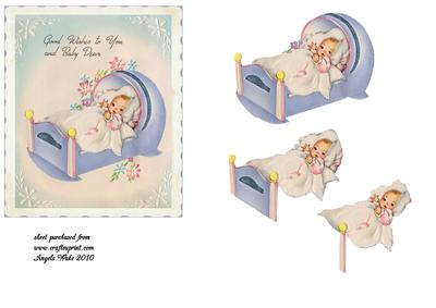 New Baby Vintage Style