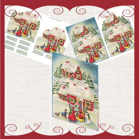 Our House to Yours Easy Cut Decoupage Mini Kit