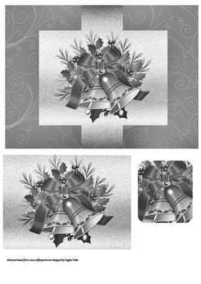 Holly and Bells Swing Card