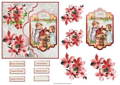 The Night Before Christmas Card and Topper