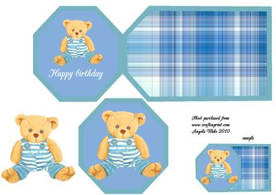 Smart Teddy in Blue