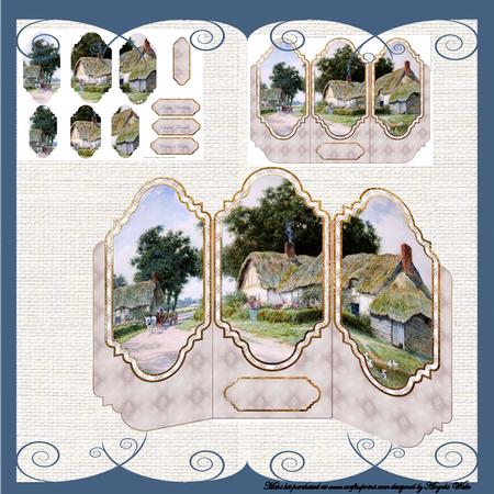 Going to Market Tri Fold Card Mini Kit
