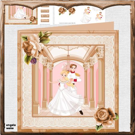 Prince Charming 8x8 Card Mini Kit and Decoupage