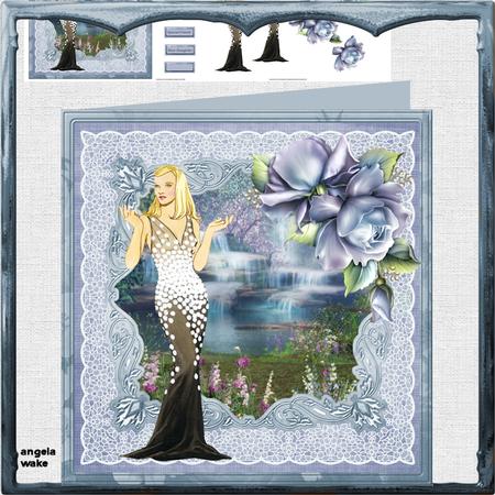 Enchanted Evening 8x8 Card Mini Kit