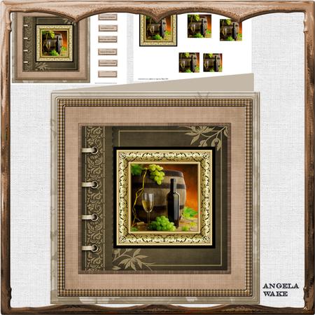 Good Wine 8x8 Card Mini Kit