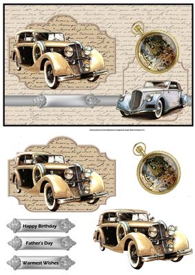 Vintage Car with Toppers