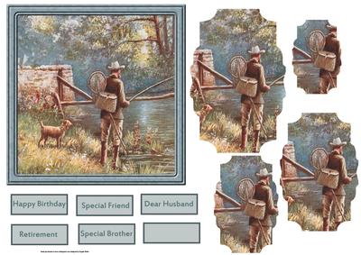 A Day Out Fishing Card with Stackers