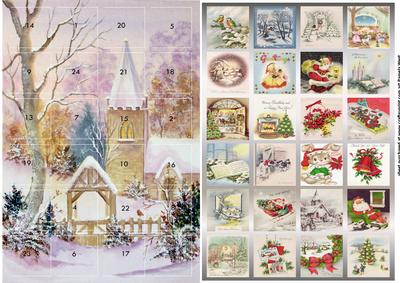 Church in the Snow Advent Calendar