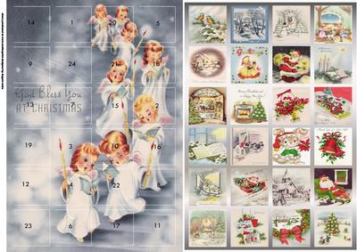 Angel Choir Advent Calendar