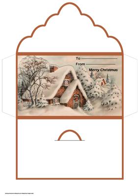 Country House Money Wallet