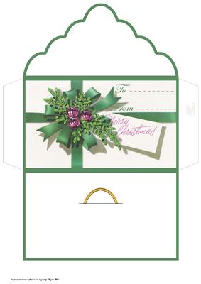 Baubles and Ribbon Money Wallet