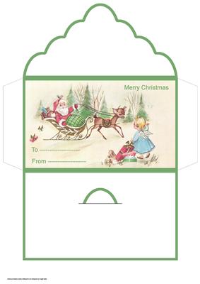 Wanting a Lift Off Santa Money Wallet