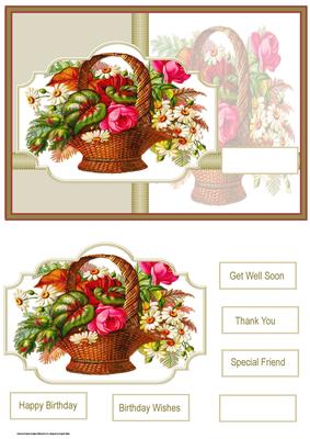 Basket of Flowers