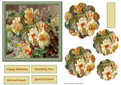 Variety of Flowers Petal Stacker