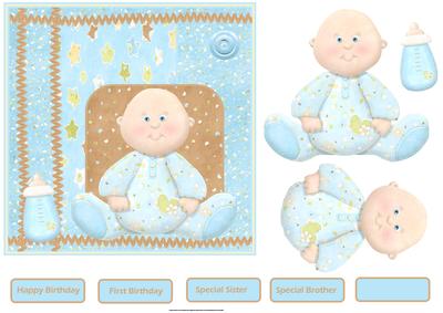 Baby Boy or Baby Girl First Birthday