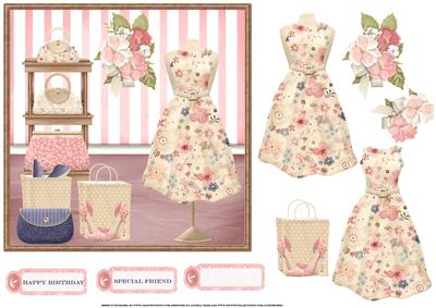 Love Fashion, Shoes and Handbags Card