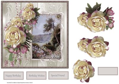 Rose and Flowers Down in the Valley