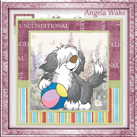 Shaggy Dog with Ball Mini Kit
