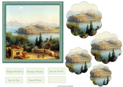 Views of the Coast Card with Petal Stackers
