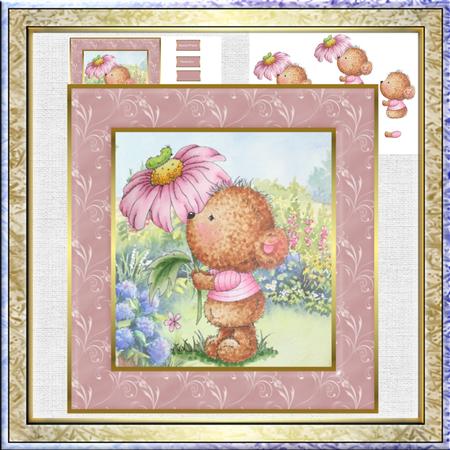A Bear Sends Birthday Wishes Mini Kit
