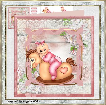 Riding the Rocking Horse 7x7 Card Mini Kit