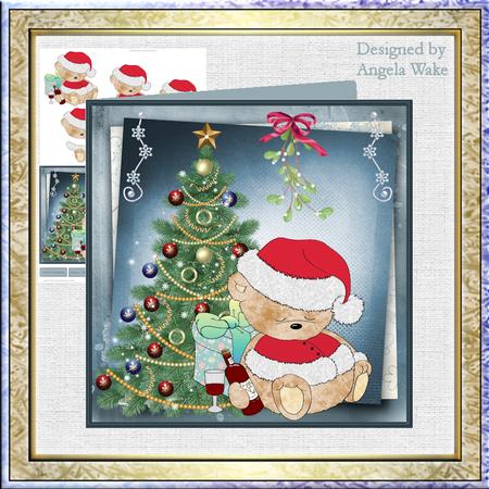 Boozy Bear Mini Kit and Decoupage