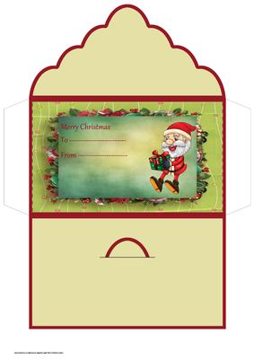 Santa Money Wallet