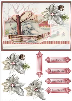 Bringing the Tree Home Card and Decoupage