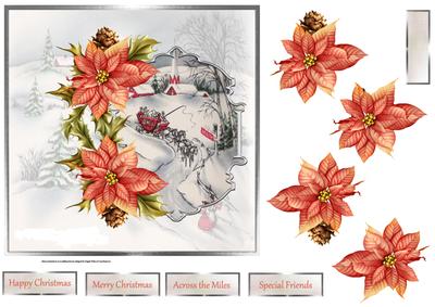 A Long Journey at Christmas 7x7 Card