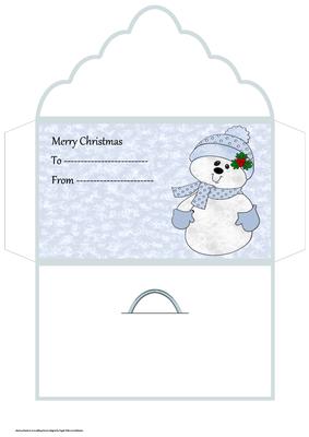 Snowman Money Wallet