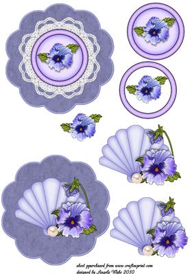 Pansy and Scallops