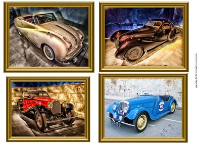 Clasic Vintage Car Toppers